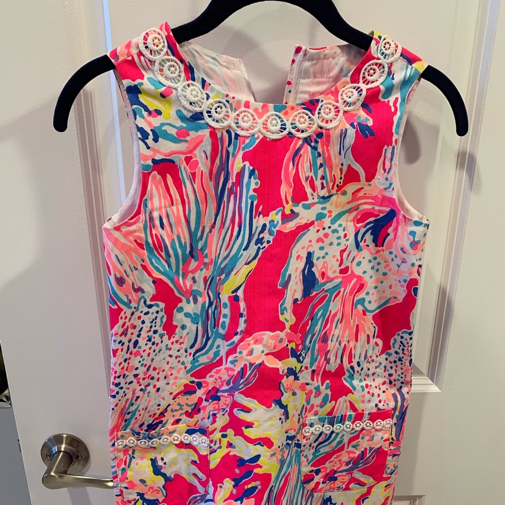 Lily Pulitzer girls shift dress - size 10